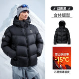 GOLDEN CAMEL Outdoor Down Jackets Unisex Women's Winter Coats High-loft Windproof Warm Duck Down Padding Puffer Jacket Camping