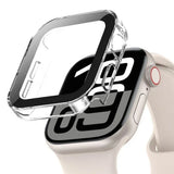 Screen Protector for Apple Watch 10 Case 46mm 42mm 45mm 44mm 41mm 40mm 44 Tempered Glass PC bumper Cover Series 7 8 9 SE 6 5 4