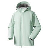 Unisex Waterproof Windproof Hooded Jacket Multi Color Outdoor Hiking Coat