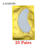 25/50/100Pairs Eye Patches Under Eyelash Pads for Building Paper Patches Lint Free Stickers for False Eyelashes LAUKISS