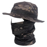 Outdoor UV Protection Boonie Hat with Face Neck Cover