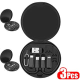 Multi USB Type C to C 60W Charging Adapter Cable Kit USB C to Lighting Conversion Set USB A & Type C to Micro/Type C/Lighting