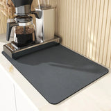 Multipurpose Large Absorbent Kitchen Mat Quick Dry Dish Drying Pad for Counter Coffee Bar Bathroom Sink Drain