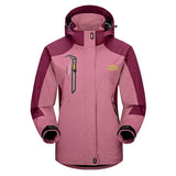 TRVLWEGO Women's Waterproof Hiking Jacket Windproof Windbreaker Camping Hunting Climbing Trekking Fishing Coat Outdoor Clothing