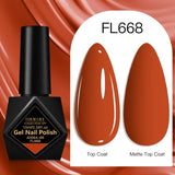 10ml Gel Nail Polish 162 Colors Nail Supplies Vernis Semi Permanent Nail Art Manicure Soak Off LED UV Gel Nail Varnishes Summer