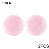 Glue Pallet Eyelashes Extensions Pink Green Jade Stone Reusable False Eye Lashes Adhesive Pallet Pad Holder Makeup Accessories