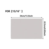 Microfiber Dustproof Laptop Screen Cleaning Cloth for MacBook Pro 13/15/16 Protective Notebook Palm Keyboard Blanket Cover