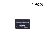 1-30PCS Support Memory Card Adapter SD Card Card To Memory Stick Adapter For PSP SD Card Card 1MB-128GB Memory Stick Pro