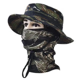 Outdoor UV Protection Boonie Hat with Face Neck Cover