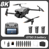 Lenovo Drone With screen RC 8K Professional HD Aerial Photography GPS Laser obstacle avoidance Three-axis gimbal Aircraft
