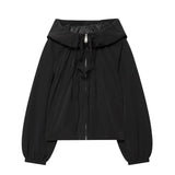 Nlzgmsj 2026 Spring Casual Hoodie Red Jackets Women Long Sleeve Zipper Short Coats Fashion Y2K Girl Outwears