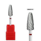 1pcs Tungsten Steel Nail Cuticle Drill Bits Carbide Rotate Electric Ceramic Milling Cutter For Manicure Gel Polish Remover