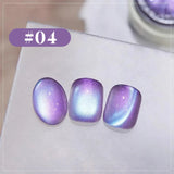 MIANEL Blue Tears Cat Eye Nail Polish Unique Blue Color and Magnetic Powder Create a Dreamy and Romantic Blue Nail Art Effect