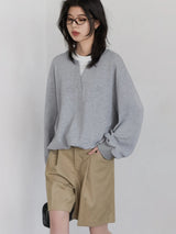 CHIC VEN Korean Women Sweatshirts Loose Casual New Contrast Splicing Hoodie Female Top Woman T Shirt Pullover Spring Autumn 2025