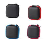1-4pcs Portable Shockproof Headphone Case Earphone Bag Headset Storage Bag Hard Shell Earphone Accessories memory Card USB Cable