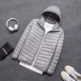Men's Ultra Light Down Jacket 2024 New Arrivals Spring Winter Feather Ultralight Packable Casual Classic Puffer Coats Men Jacket