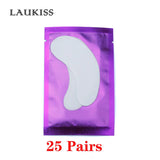 25/50/100Pairs Eye Patches Under Eyelash Pads for Building Paper Patches Lint Free Stickers for False Eyelashes LAUKISS