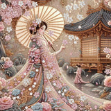 5D DIY Partial Special Shaped Drill Diamond Painting Kit Animal Decoration