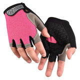 Men Cycling Bicycle Gloves Half Finger Gym Gloves Women Mitten Breathable Anti-slip Glove Fitness Sport Training Gloves