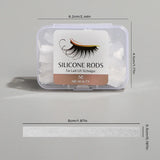 500pcs Lash Lift Pads, Eyelash Lift Rods Covers Pads Curlers,Disposable Eyelash Tapes Makeup Beauty Tools for Lash Lifting
