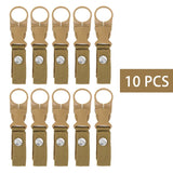 Webbing Water Bottle Holder Climbing Carabiner Belt Backpack Hanger Hooks Clip Multifunction Water Bottle Nylon Buckle Hook Clip