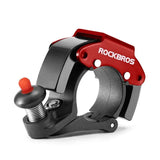 ROCKBROS Bicycle Bell Aluminum Alloy Horn Small Volume Portable Sound Alarm For Safety MTB Road Bike Ring Bicycle Accessories