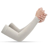 2Pcs Arm Sleeves Warmers Sports Sleeve Sun UV Protection Hand Cover Cooling Warmer Running Fishing Cycling