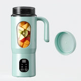 New Portable Juice Maker Blender for Shakes Smoothie 580ML Durable Juicer Steel Blades 2 in 1 Blender Bottle Smoothie Extractor