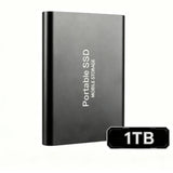 Portable External SSD, 1TB-16TB Large Capacity USB3.1 High Speed Solid State Drive, Lightweight Storage for Laptop, Desktop, Mac