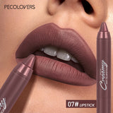Multiple Colors Matte Lip Liner, Use As Lip Liner and Lipstick, Easy To Accurately Apply, Waterproof Long-lasting Non-stick