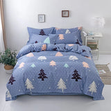 3PC 100% Cotton Duvet Cover Set Printing Bedding Set Cotton Soft Skin Friendly 1 Quilt Cover 2 Pillowcase
