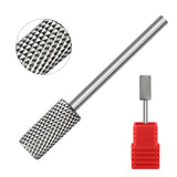 1pcs Tungsten Steel Nail Cuticle Drill Bits Carbide Rotate Electric Ceramic Milling Cutter For Manicure Gel Polish Remover