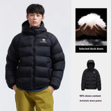 GOLDEN CAMEL Outdoor Down Jackets Unisex Women's Winter Coats High-loft Windproof Warm Duck Down Padding Puffer Jacket Camping