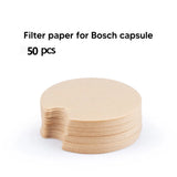 60/180200/220ML Reusable Coffee Capsule Pods for BOSCH-s Machine Tassimo Refillable Filter Pod Silicone Lid Replacement