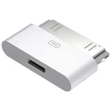 Lighting To 30Pin Adapter 8Pin Male To 30 Pin Female Charging Sync Converter for iPhone 4 4S IPad 2 3 IPod Touch Charger Cable