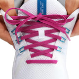 Elastic Laces Sneakers Classic Elastic Shoelaces 6mm Width Flat Shoelace for Kids Adults Shoe laces Rubber Bands for Shoes