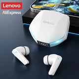 Lenovo XT53 Gaming Headset LED Digital Display Wireless Sport Earbuds HD Call Low Latency Headphones Waterproof GM2 Pro Upgraded