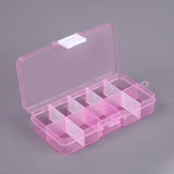 Nail Storage Box Plastic Drawer Style Easy to Clean Desktop Organization Large Capacity Cotton Swab Polishing Sand Strip Toolbox