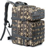 Tactical Backpacks Outdoor 45L Large Capacity Man 3 Days Molle Hking Bags For Outdoor Trekking Camping Backpack