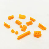 16Pcs/set Universal Anti Dustproof Notebook Port Plug Silicone Protector USB Elastic Laptop Computer Cover Stopper