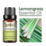 PHATOIL 10ml Ginger Essential Oil for Perfume Candles Making Spa Massage Humidifier Rose Jasmine Pine Needles Tangerine Thyme