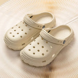 2026 Summer Hollow Out Closed Toe Non-slip Sandals Soft Bottom Sandals Men Lightweight Thick-soled Garden Shoes