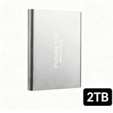 Portable External SSD, 1TB-16TB Large Capacity USB3.1 High Speed Solid State Drive, Lightweight Storage for Laptop, Desktop, Mac
