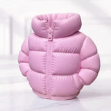 Down Jacket-Shaped Pen Holder Desktop Organizer for Stationery Makeup Brushes Home Office Shelf Decor, for Shool Gift