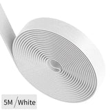 Reusable Hook Loop Cable Ties Wire Winder Organizer 1/2/3/5M For Desk Cable Management USB Mouse Earphone Cord Protector
