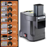 Commercial Vegetable Cutting Machine Automatic Vegetable Carrot Potato Chopper Slice Shred And Diced Quickly Cut Vegetables