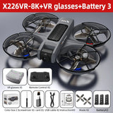Lenovo Drone With screen RC 8K Professional HD Aerial Photography GPS Laser obstacle avoidance Three-axis gimbal Aircraft