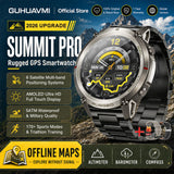 2026 Military Satellite Offline Map GPS Smart Watch Men 1.43''AMOLED Bluetooth Call Compass 5ATM Waterproof 170+Sport Smartwatch