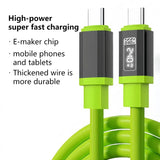 240W Type C Fast Charging Charger Type C USB Quick Charger Cable Date Sync Nylon Braided Wire Charger Cable For Huawei Xiaomi