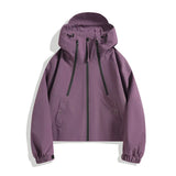 CHRLCK Women Waterproof Hiking 3IN1 Jackets Winter Warm Windproof Windbreakers Women Camping Trekking Thin Jacket Woman
